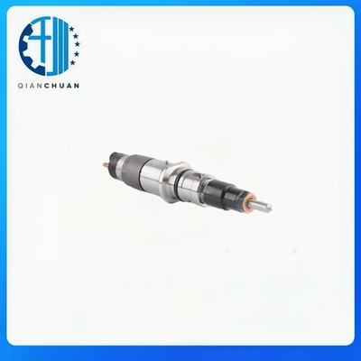 Fuel Injector 8 Hole 0445120123 For Komatsu  6D107 PC200-8 Diesel Excavator Engine Spare Parts